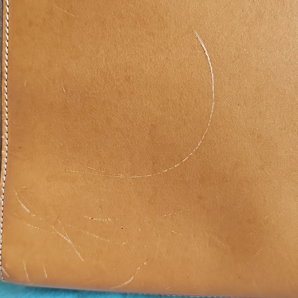 Tiffany & Co. Leather Shoulder Bag, Camel Brown - Picture 14 of 14